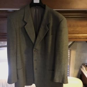 Giorgio Armani Sport Coat 46L Brown/Tan